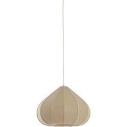 Light&living Hanglamp Ø40x28,5 cm ZUBEDA linnen naturel