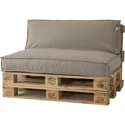 2L Home & Garden Rugkussen Metro Lounge Beige - 120 x 40cm