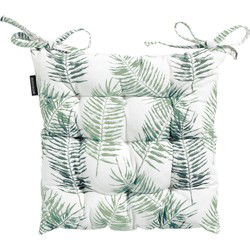Madison Toscane Zitkussen - Outdoor - Flora Green - 46x46 - Groen