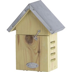 Season Deco Insectenhotel - hout - 10 x 17 x 23 cm - Insectenhotel