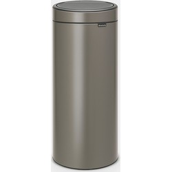 Touch Bin New afvalemmer, 30 liter, kunststof binnenemmer - Platinum