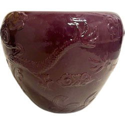PTMD Bloempot Terron - 55x55x45 cm - Keramiek - Paars