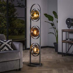 Hoyz - Vloerlamp Stellar 3 Lampen Oud zilver