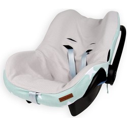 Baby's Only Baby autostoelhoes Maxi Cosi 0+ Star - Mint/Wit - Geschikt voor 3-puntsgordel