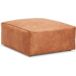 COYOT design bank poef 97x97x45 cm Bruin