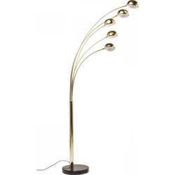 Kare Vloerlamp Vijf Vingers Brass