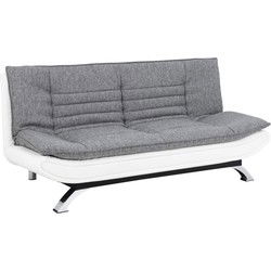 Slaapbank - Grijs Stof - 196x98x91cm - Grona