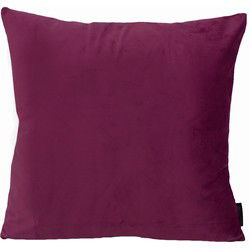 Velvet Aubergine | 45 x 45 cm | Kussenhoes | Polyester