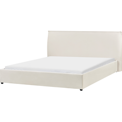 VAUCLUSE - Waterbed - Off-white - 180 x 200 cm - Fluweel