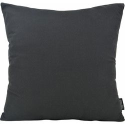 Peach Skin Zwart | 45 x 45 cm | Kussenhoes | Polyester