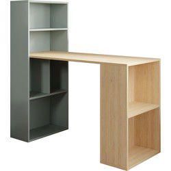 Meubella - Bureau Ward - Eiken 2 - 120 cm