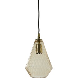 Light & Living - Hanglamp DELILU - Ø18x27cm - Oranje