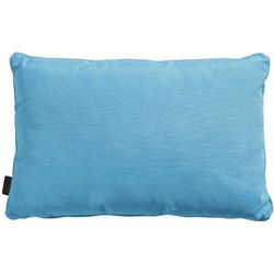 Sierkussen met bies Panama aqua 60 cm x 40 cm (4 stuks)