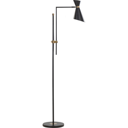 Beliani MELAWI - Staande lamp-Zwart-IJzer