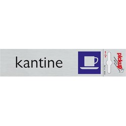 Route Alulook 165 x 44 mm Sticker kantine