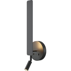 Maytoni - Wandlamp Combo - Aluminium - Zwart