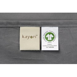 Kayori Shizu-Kissenbezug-40x80-2St√ºck-Baumw Perkal-Anthrazit
