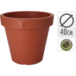 Bloempot ek rond 40 cm