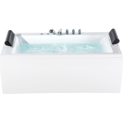 Beliani MONTEGO - Whirlpools voor binnen-Wit-Acryl