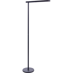 Beliani PERSEUS - Staande lamp-Zwart-Aluminium