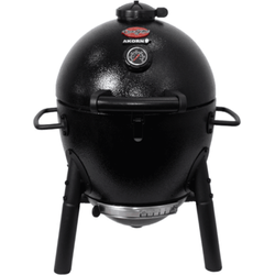 Char-griller akorn junior 14 inch kamado houtskool BBQ zwart
