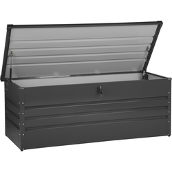 CEBROSA L - Kussenbox - Grafietgrijs - Staal