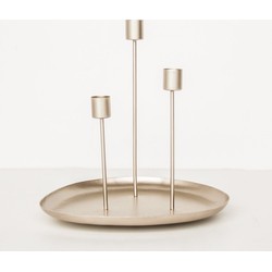 Candle holder for 3 - Iron eye