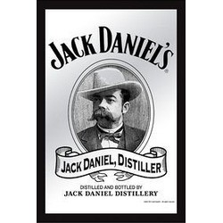 Decoratie spiegel Jack Daniels white - Spiegels