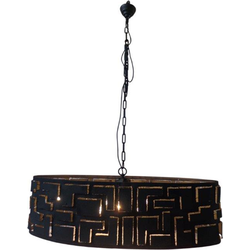 Ovale Lamp 120cm - Black Antique