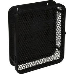 Atmosphera Sleutelkastje - metaal - zwart - 32 cm - tot 10 sleutels - Sleutelkastjes