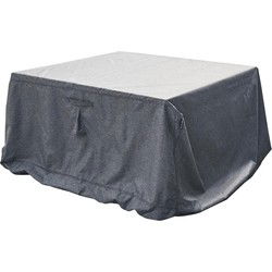 Hesperide Tuinmeubel beschermhoes Hambo - grijs - 185x125x80 cm - Loungesethoes