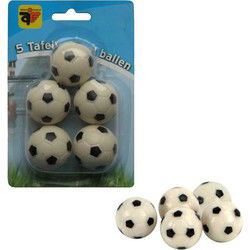 Tafelvoetbal Ballen 5 Stuks