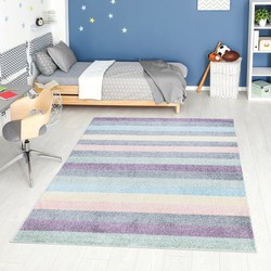 Dertona Modern Multi vloerkleed - Gestreept - 80 X 150 CM