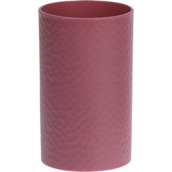 Plastic badkamer beker 11 cm - Badkameraccessoireset