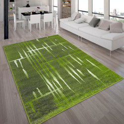 Laagpolig Vloerkleed - Eceria - Modern - Groen - 120x170 cm