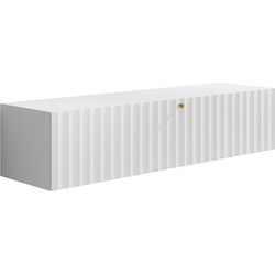 Meubella - TV-Meubel William - Wit - 150 cm