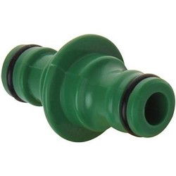 Tuinslangkoppeling - groen - 5,5 cm - Waterslangkoppeling - Tuinslangaccessoires