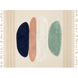 ZEYNAK - Vloerkleed  - Beige - 300 x 400 cm - Katoen