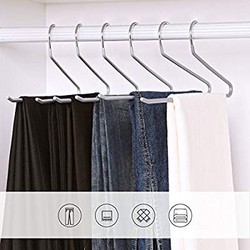 iBella Living - kledinghanger metaal - broekhanger - 20 stuks