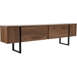 TV-meubel met 2 klepdeuren L180 cm - SERENITY
