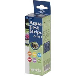 Aqua Test Strips 6 in 1 vijveraccesoires