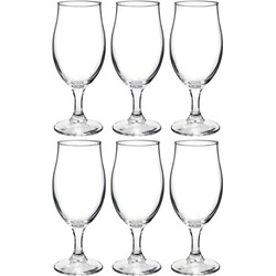 6x Luxe bierglas/bierglazen speciaalbier 260 ml - Bierglazen