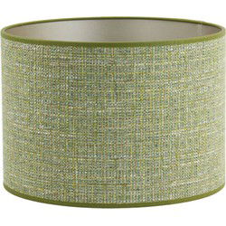 Light & Living - kap - Tweed - groen - textiel - Ø 40cm - E27 - 2240810
