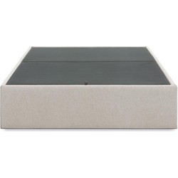 Kave Home - Matte opvouwbare bank in beige voor een matras van 160 x 200 cm