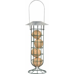 Vogel vetbollen automaat staand/hangend 27 cm - Vogel voedersilo