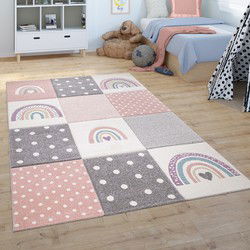 Kindervloerkleed - Cosena - Roze - 160x230 cm