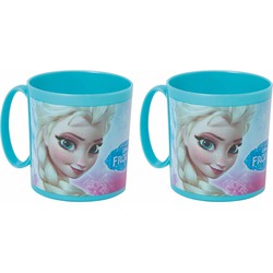 Set van 2x stuks plastic Frozen drinkbekers 350 ml - Bekers