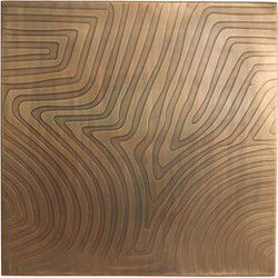 Light & Living - Ornament ZAHINA - 60x1x60cm - Brons