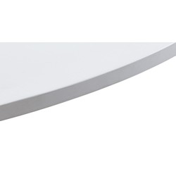 Eettafel Wit Eikenhout - Rond - Ø120x75cm - Nola