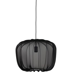 Light&living A - Hanglamp Ø50x37,5 cm PLUMERIA zwart